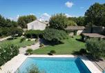 Location vacances Caumont-sur-Durance - Superb prestigious mas with pool in the countryside of caumont sur durance, close to avignon, sleeps 8-1