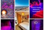 Hôtel Wimille - Love Room L Osmose Sauna hammam spa à Wimereux-1