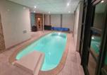 Location vacances Lierneux - Chalet in Odeigne with Private Pool & Sauna-2