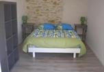 Hôtel Laudun-l'Ardoise - Chambre Olive Verte-2