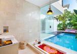 Location vacances Kuta - Halina Cozy 2 Br Private Pool Villa With Bathtub-2