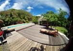 Location vacances  Polynésie française - Fare Teak avec Palapa et piscine partagée-2