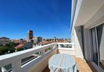 Location vacances Royan - Royan : Appartement 47m², Balcon, Parking privé, Ascenseur - Fr-1-738-48-2