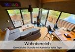 Location vacances Saxe - Tinyhousebeidresden mit Faßsauna spektakuläres winziges Häuschen auf Stelzen im Pferdeteich, Kaminofen, umlaufende Terrasse - Nähe Sächsische Schweiz - Juli - August Mindestmietzeit 1 Woche Sa-Sa-2