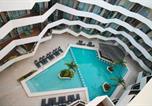 Location vacances Playa del Carmen - Downtown stylish 2br with large terrace pool gym and bar-3