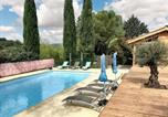 Location vacances Courry - Maison familiale avec piscine partagée à Saint-André-de-Cruzières-1