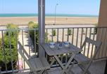 Location vacances  Aude - Appt en front de mer, 1 chambre, balcon, lave-linge, 5 pers. - Fr-1-229c-495-2