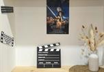 Location vacances  Sarthe - Le 7e art - home cinéma * centre-ville * Netflix-3