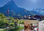 Location vacances Adelboden - With Mountain View & Balcony Kitchen Parking-1