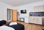 Location vacances Nuremberg - Lemon Suites 1,Apartment im Künstlerviertel - Nähe Innenstadt und Ubahn, 2 Zimmer, 3 Einzelbetten und ein Doppelbett-4