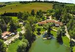 Camping avec Ambiance club Martres-Tolosane - Flower Camping  Le Lac De Thesauque-1