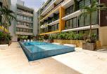 Location vacances Playa del Carmen - Studio close to 5th Av. w/ Amazing Roof Pool View, Gym, Spa and more!-1