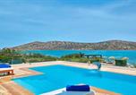 Location vacances Αγιος Νικολαος - Beautiful Crete Villa 4 Bedrooms Villa Cretan Seafront Private Pool-3