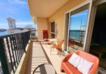 Location vacances Les Sables-d'Olonne - Appartement moderne rénové - Face mer - Terrasse - Wifi gratuit - Fr-1-92-818-1