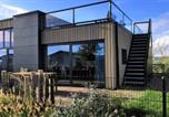 Location vacances Medemblik - Enkhuizer Strand Cube Elite Estel mit Dachterrasse und Zaun Haus Nr 337-2