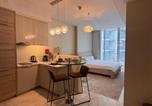 Location vacances Manama - Modern Minimalist Studio in Bahrain Bay-1