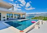 Location vacances Posedarje - Villa Zariva with pool and panoramic mountain and-1