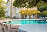 Location vacances Valréas - Château Avec Piscine Privée-2