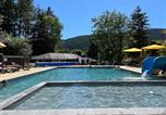 Camping avec Parc aquatique / toboggans Salles-Curan - Camping Le Jardin des Cévennes-1
