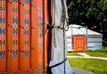 Camping avec WIFI Pontorson - Camping Les Dis Village Insolite-1