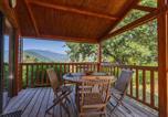 Location vacances Solliès-Toucas - L’Abiho - Chalet climatisé avec piscine-1
