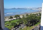 Location vacances Santos - Apartamento amplo e charmoso, frente ao mar.-3