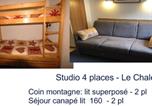Location vacances  Pyrénées-Atlantiques - Studio à Gourette - 4 pers, piscine, wifi, animaux admis - Fr-1-859-27-3