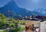 Location vacances Kandersteg - With Mountain View & Balcony Kitchen Parking-1