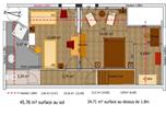 Hôtel Saint-Laurent-Nouan - Chambre familiale avec Wi-Fi inclus, petit-déjeuner et espace convivial - Fr-1-590-473-3