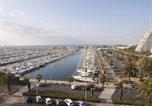 Location vacances La Grande-Motte - Studio Cabine Centre-Ville, Parking & Animaux Acceptés - Fr-1-307-274-3