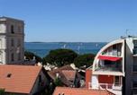 Location vacances Plage d'Arcachon - Résidence Sun Beach - Appartement vue mer avec 2 balcons, proche plage Mae-9694-1