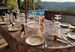 Hôtel Monceaux-sur-Dordogne - Château de Chauvac - Chambres et table d'hôtes avec vue sur la rivière-4