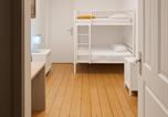 Hôtel Le musée allemand de la mine de Bochum - Bett im Durchgangszimmer-1