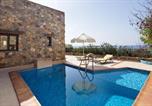 Location vacances Kastelli-Kissamos - Meliti Sunset View & Private Pool Villa 20 min from Elafonissi-1