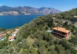 Location vacances Malcesine - Red house conditioned whit pool enchanting lake view-1