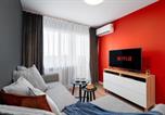 Location vacances Katowice - Kairos Apartments - Apartament Central - ścisłe centrum 20 piętro, klimatyzacja-2