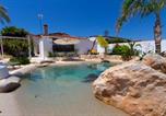 Location vacances Creixell - Tropical Oasis Costa Dorada with private pool-1