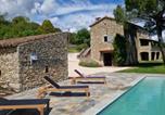 Location vacances Les Salles-du-Gardon - Mas de Rofa piscine et grand jardin au pieds des Cévennes-4