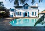 Location vacances Capbreton - Capbreton- Villa Moana pour 10 personnes- Piscine chauffée et Jacuzzi- Wifi gratuit-1
