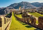 Location vacances Trois châteaux, muraille et remparts du bourg de Bellinzone - Castle View - Happy Rentals-3