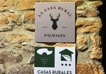 Location vacances Pálmaces de Jadraque - La Casa Rural de Pálmaces-3