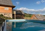 Location vacances Krynica-Zdrój - Komfortowe domy Osada Jaworki śniadania sauna grill basen-4
