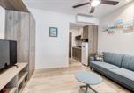 Hôtel Solidaridad - Sea Breezes Studio at Syrena 409-4