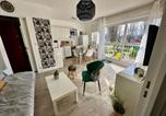 Location vacances Cabourg - Charmant 2 pièces, balcon, proche centre-ville Cabourg, 4 pers, parking sécurisé - Fr-1-487-360-3