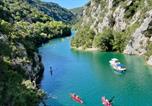 Hôtel Moissac-Bellevue - Camping Saint-Laurent-du-Verdon-1
