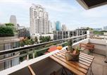 Location vacances Khlong Toei - Quiet Asoke/Nana Bts Retreat w/ Skyline & Gym/Park-4