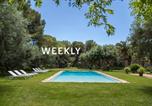 Location vacances Cunit - Masia Sitges Mas Peirot Geniune Farmhouse 20 min walk from beaches 60 Heactares of Wine Fields Garden Ac Until 18 people-3