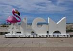 Location vacances La Grande-Motte - Studio Cabine Centre-Ville, Parking & Animaux Acceptés - Fr-1-307-274-2