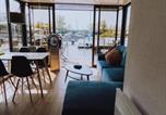 Hôtel Pays-Bas - Houseboat with roof terrace in Uitgeestermeer, cleaning included-4