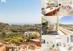 Location vacances Benahavís - Modern apartment, with large private terrace, Bbq and panoramic sea views, in Residencial Botanic, Benahavis-1